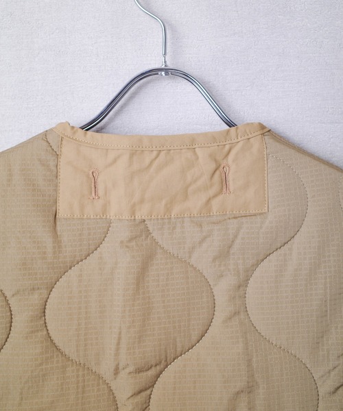 【セール】【T6】【HOUSTON women】WOMEN CUSTOM LINER LONG VEST / ウーマン カスタム ライナー ロングベスト 23HL046（ミリタリージャケット）｜HOUSTON（ヒューストン）