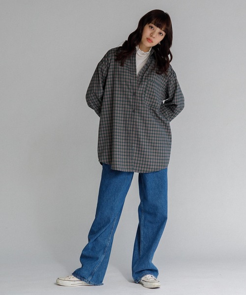 【ARC】チェックビッグシャツ(シャツ/ブラウス)|AMERICAN RAG CIE(アメリカンラグシー) 【ARC】チェックビッグシャツ(シャツ/ブラウス)|AMERICAN RAG CIE(アメリカンラグシー)