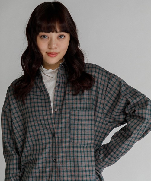 【ARC】チェックビッグシャツ(シャツ/ブラウス)|AMERICAN RAG CIE(アメリカンラグシー) 【ARC】チェックビッグシャツ(シャツ/ブラウス)|AMERICAN RAG CIE(アメリカンラグシー)