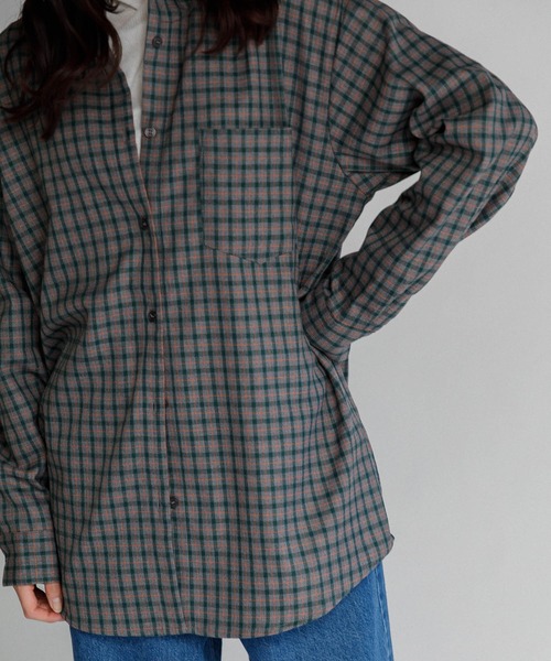 【ARC】チェックビッグシャツ(シャツ/ブラウス)|AMERICAN RAG CIE(アメリカンラグシー) 【ARC】チェックビッグシャツ(シャツ/ブラウス)|AMERICAN RAG CIE(アメリカンラグシー)