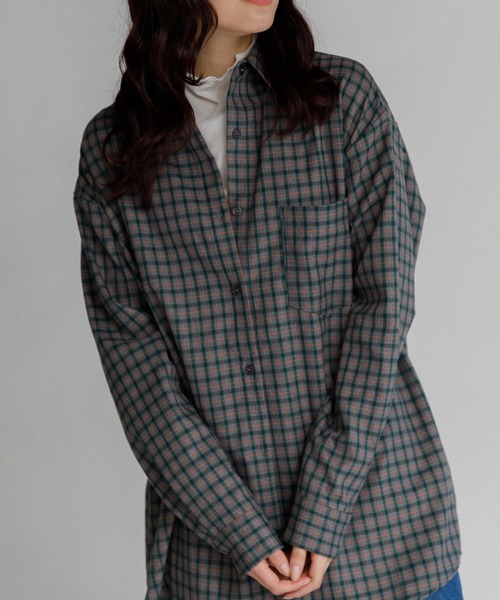 【ARC】チェックビッグシャツ(シャツ/ブラウス)|AMERICAN RAG CIE(アメリカンラグシー) 【ARC】チェックビッグシャツ(シャツ/ブラウス)|AMERICAN RAG CIE(アメリカンラグシー)