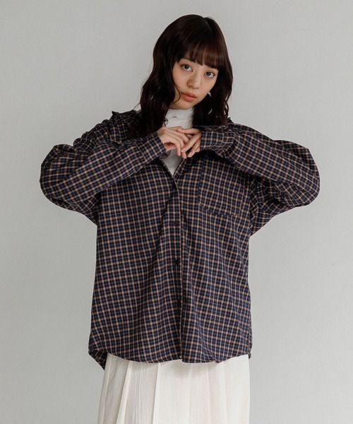 【ARC】チェックビッグシャツ(シャツ/ブラウス)|AMERICAN RAG CIE(アメリカンラグシー) 【ARC】チェックビッグシャツ(シャツ/ブラウス)|AMERICAN RAG CIE(アメリカンラグシー)