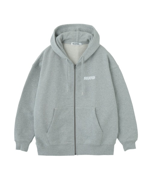 衝撃の激安コスパ・掘り出し物も セール】SLANT LOGO ZIP UP HOODIE（パーカー）｜MILKFED トップス