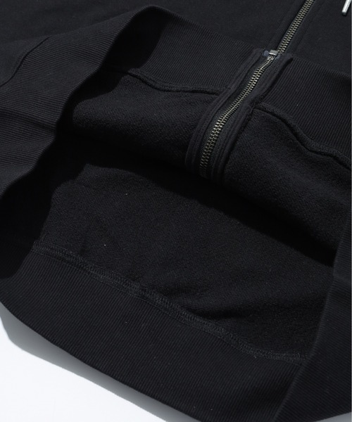 MILKFED.（ミルクフェド）の「SLANT LOGO ZIP UP HOODIE（パーカー・レディース・ブラック/アッシュ/オートミール・M/L）」の12枚目の写真