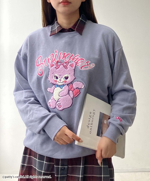 セール】◇アクリルキーホルダー付き SWIMMER スウェットプルオーバー