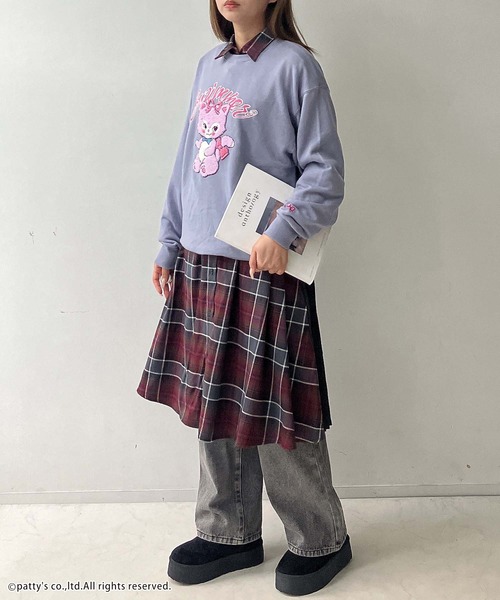 セール】◇アクリルキーホルダー付き SWIMMER スウェットプルオーバー