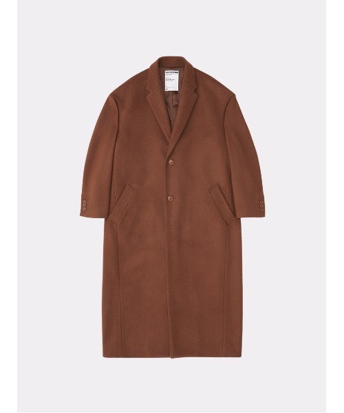 ジャケット・アウター MELTON LONG CHESTER FIELD COAT SOFTHYPHEN（ソフトハイフン）の「MELTON LONG CHESTER FIELD