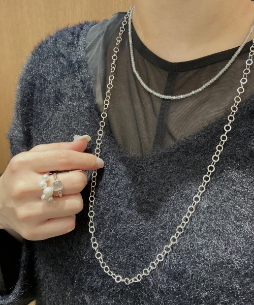 Jouete ネックレス　チョーカー　シルバー925 Jouete ネックレス チョーカー ナチュラルストーン レディース