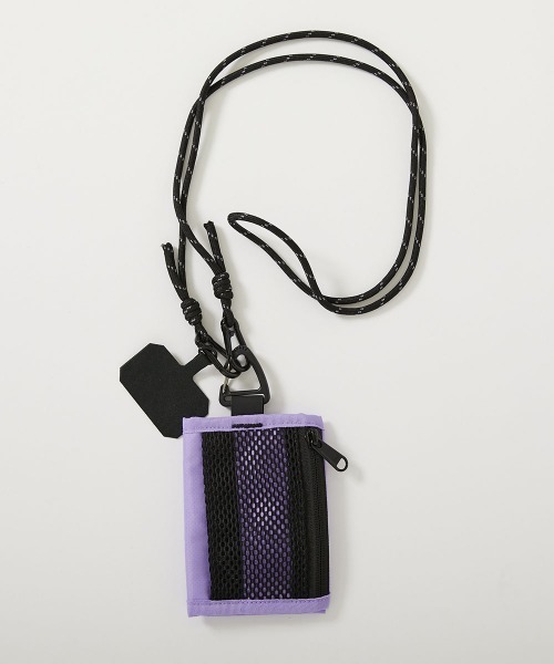 devirock（デビロック）の「親子で使える マルチネックウォレット（ショルダーバッグ・キッズ・イエロー/ブラック/パープル系1・ONE SIZE）」の7枚目の写真