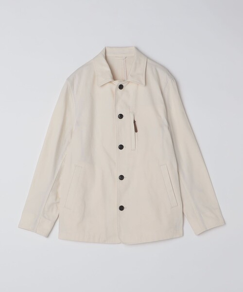 SHIPS（シップス）の「SHIPS: ハイツイスト コットン オックス ユーティリティ ジャケット（ブルゾン・メンズ・ダークグレー/ネイビー/ナチュラル・SMALL/LARGE/MEDIUM）」の17枚目の写真