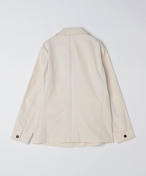 SHIPS（シップス）の「SHIPS: ハイツイスト コットン オックス ユーティリティ ジャケット（ブルゾン・メンズ・ダークグレー/ネイビー/ナチュラル・SMALL/LARGE/MEDIUM）」の18枚目の写真