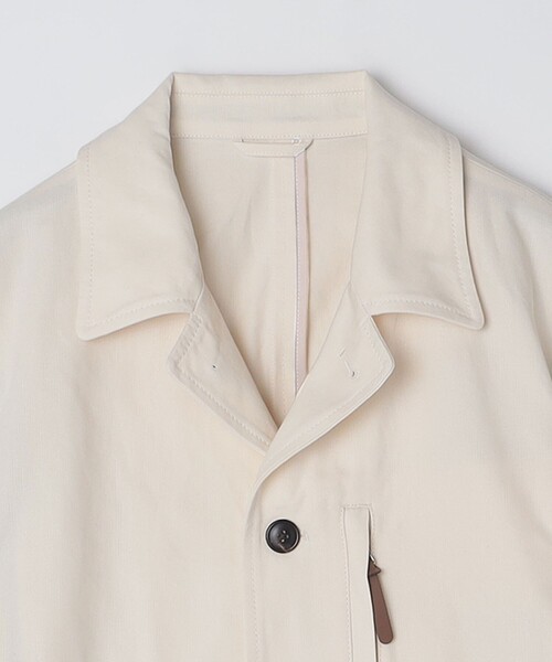 SHIPS（シップス）の「SHIPS: ハイツイスト コットン オックス ユーティリティ ジャケット（ブルゾン・メンズ・ダークグレー/ネイビー/ナチュラル・SMALL/LARGE/MEDIUM）」の21枚目の写真