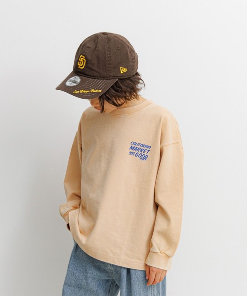 BAYFLOW（ベイフロー）の「[ヴィンテージ加工★]SNOWバックプリントT(KIDS)（Tシャツ/カットソー・キッズ・チャコール/オレンジ/ブルー・150cm/110cm/120cm/130cm/140cm）」の13枚目の写真