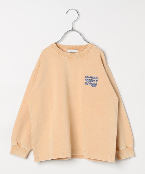 BAYFLOW（ベイフロー）の「[ヴィンテージ加工★]SNOWバックプリントT(KIDS)（Tシャツ/カットソー・キッズ・チャコール/オレンジ/ブルー・150cm/110cm/120cm/130cm/140cm）」の21枚目の写真