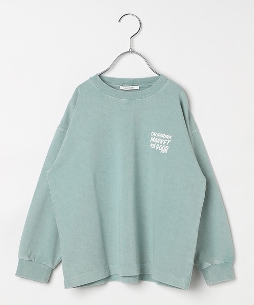 BAYFLOW（ベイフロー）の「[ヴィンテージ加工★]SNOWバックプリントT(KIDS)（Tシャツ/カットソー・キッズ・チャコール/オレンジ/ブルー・150cm/110cm/120cm/130cm/140cm）」の22枚目の写真