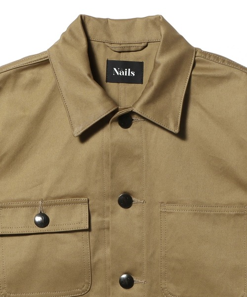 NAILS(ネイル)の「NAILS / チノ カバーオール(ブルゾン・レディース・キャメル・38/36)」の7枚目の写真