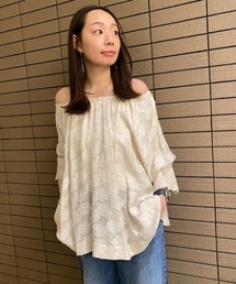 styling/ | カットジャガード2WAYブラウス(シャツ/ブラウス)