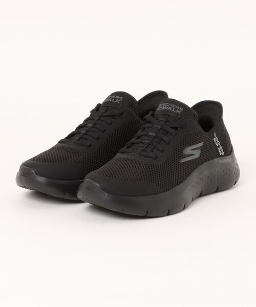 25cm SKECHERS SLIP-INS ブラック スニーカー 大きいサイズと大きい服のメンズ通販【ビッグエムワン】大きい