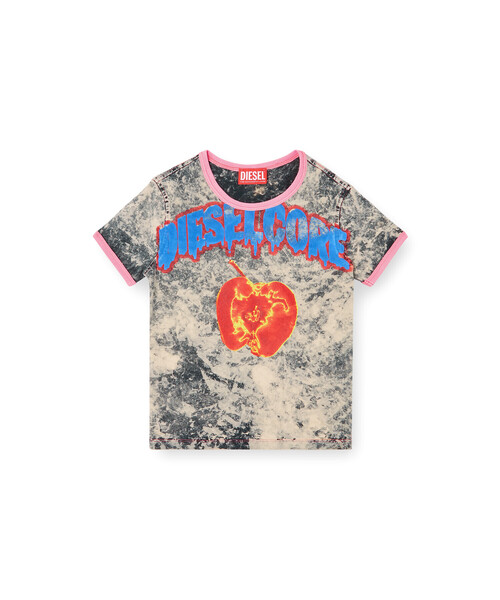 【関税込み】Diesel パープル T-Uncuties-Short-Q1 Tシャツ Purple T-Uncuties-Short-Q1 T-Shirt by Diesel on Sale