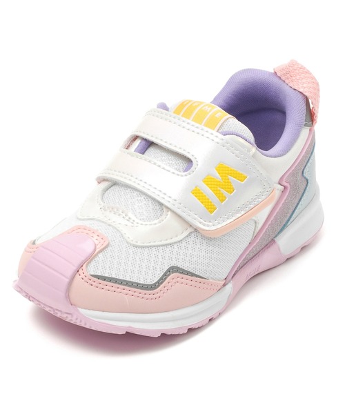 IFME（イフミー）の「KIDS｜IFME joob SUPERワイドベルトスニーカー（スニーカー・キッズ・ピンク/ホワイト・15.0cm/15.5cm/16.0cm/16.5cm/17.0cm/17.5cm/18.0cm/18.5cm/19.0cm/19.5cm/20.0cm/20.5cm/21.0cm）」の14枚目の写真