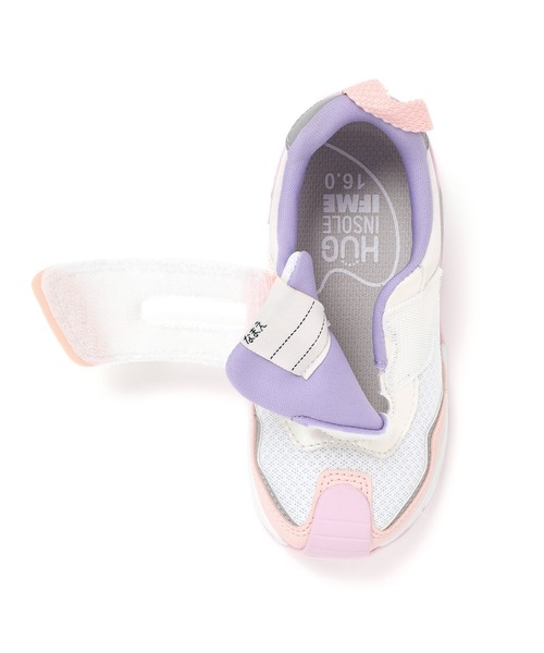 IFME（イフミー）の「KIDS｜IFME joob SUPERワイドベルトスニーカー（スニーカー・キッズ・ピンク/ホワイト・15.0cm/15.5cm/16.0cm/16.5cm/17.0cm/17.5cm/18.0cm/18.5cm/19.0cm/19.5cm/20.0cm/20.5cm/21.0cm）」の9枚目の写真