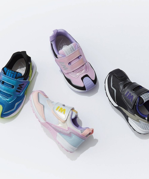IFME（イフミー）の「KIDS｜IFME joob SUPERワイドベルトスニーカー（スニーカー・キッズ・ピンク/ホワイト・15.0cm/15.5cm/16.0cm/16.5cm/17.0cm/17.5cm/18.0cm/18.5cm/19.0cm/19.5cm/20.0cm/20.5cm/21.0cm）」の7枚目の写真