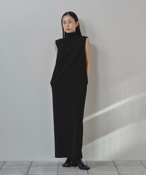 Highneck Pencil Dress（ワンピース）｜TODAYFUL（トゥデイフル）の