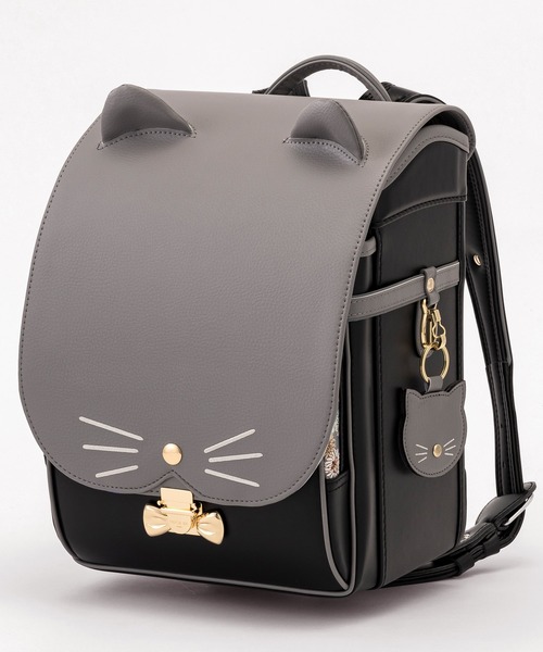 PAUL&JOE（ポールアンドジョー）の「PAUL & JOE(ポール & ジョー)クリザンテームチャトンランドセル（ランドセル・キッズ・ミント/ホワイト/ピンク/グレー・ONE SIZE）」の2枚目の写真