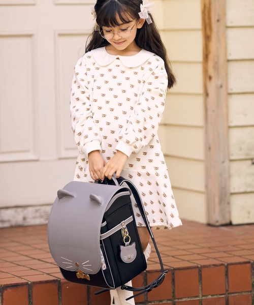 PAUL&JOE（ポールアンドジョー）の「PAUL & JOE(ポール & ジョー)クリザンテームチャトンランドセル（ランドセル・キッズ・ミント/ホワイト/ピンク/グレー・ONE SIZE）」の13枚目の写真