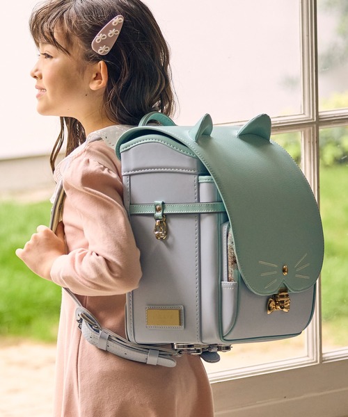 PAUL&JOE（ポールアンドジョー）の「PAUL & JOE(ポール & ジョー)クリザンテームチャトンランドセル（ランドセル・キッズ・ミント/ホワイト/ピンク/グレー・ONE SIZE）」の15枚目の写真