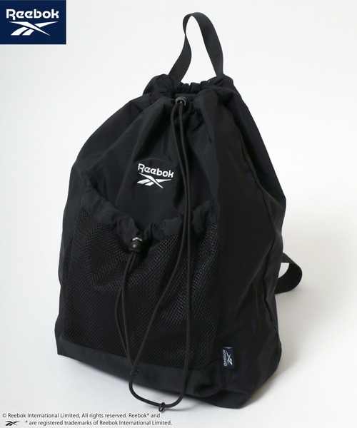 Reebok(リーボック)の「Reebok/リーボック ナイロン ワンポイント刺繍 ドローコード 2WAY ワンショルダーバック 巾着バック レディース メンズ(ショルダーバッグ・メンズ・シルバー/ベージュ/ブラック・FREE)」の15枚目の写真