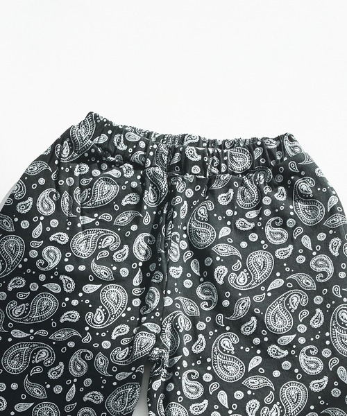 pairmanon（ペアマノン）の「【綿100%】【リンクコーデ】オリジナル総柄プリント ユニセックスセットアップ（セットアップ・キッズ・ベージュ系その他/ブルー系その他/ブラック系その他2/ブラック系その他・120/130/90/150/140/100/110）」の10枚目の写真