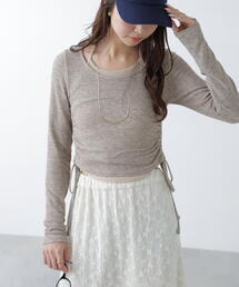 FREE'S MART | ◆ホルターネックレイヤードサイドドロストカットソー(Tシャツ/カットソー)