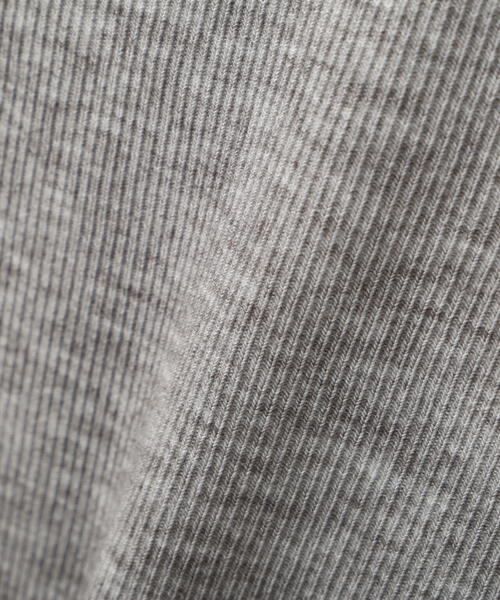 FREE'S MART（フリーズマート）の「◆ホルターネックレイヤードサイドドロストカットソー（Tシャツ/カットソー・レディース・ブラウン/イエロー/ベージュ/ネイビー/グレー・FREE）」の7枚目の写真