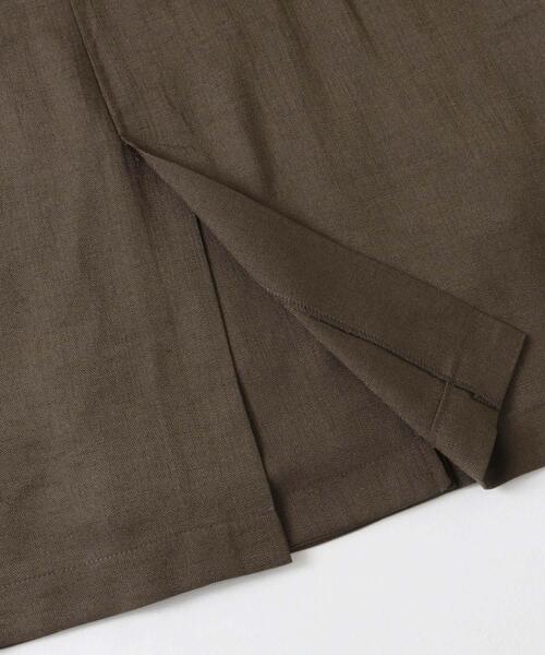 ITEMS URBANRESEARCH（アイテムズ アーバンリサーチ）の「リネンライクジャケット（その他アウター・レディース・ブラウン/ライトベージュ・FREE）」の10枚目の写真
