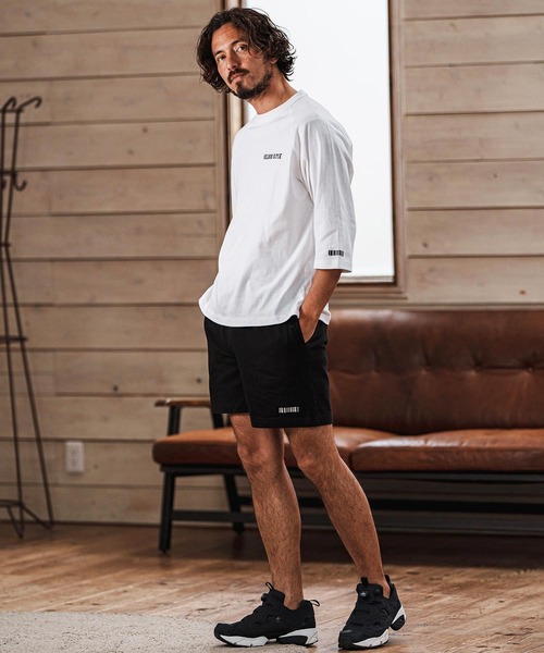 felkod(フィルコッド)の「mlt5092- Dry touch Relax Silhouette 3-4 Sleeve Embroidery Tee Tシャツ(Tシャツ/カットソー・メンズ・ホワイト×ピンク/ホワイト/ブラック・M/S/XL/L)」の22枚目の写真