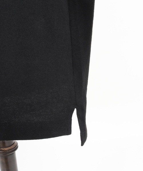 felkod(フィルコッド)の「mlt5092- Dry touch Relax Silhouette 3-4 Sleeve Embroidery Tee Tシャツ(Tシャツ/カットソー・メンズ・ホワイト×ピンク/ホワイト/ブラック・M/S/XL/L)」の4枚目の写真