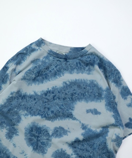 OMNIGOD（オムニゴッド）の「[OMNIGOD womens / オムニゴッド] 天竺 ショートスリーブTシャツ (Indigo)（Tシャツ/カットソー・レディース・ネイビー系/グレー系その他・0）」の12枚目の写真