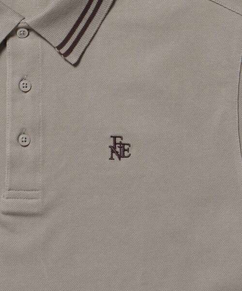 FFEIN（フェイン）の「【FFEIN（フェイン）】衿ライン長袖ポロシャツ / ポロシャツ 鹿の子 Tシャツ 長袖 ワンポイント（ポロシャツ・メンズ・サンドベージュ/ネイビー/ブラック/オフホワイト・SMALL/MEDIUM/LARGE）」の15枚目の写真