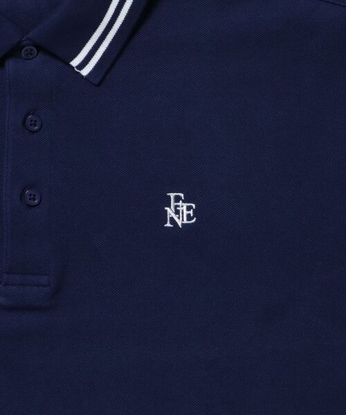 FFEIN（フェイン）の「【FFEIN（フェイン）】衿ライン長袖ポロシャツ / ポロシャツ 鹿の子 Tシャツ 長袖 ワンポイント（ポロシャツ・メンズ・サンドベージュ/ネイビー/ブラック/オフホワイト・SMALL/MEDIUM/LARGE）」の18枚目の写真