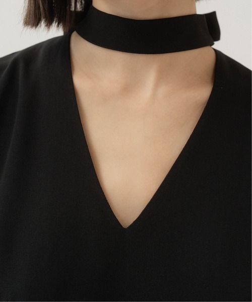 Knuth Marf(クヌースマーフ)の「puff sleeve sheer one piece(ワンピース・レディース・ブラック/その他・X-SMALL/SMALL/MEDIUM)」の10枚目の写真