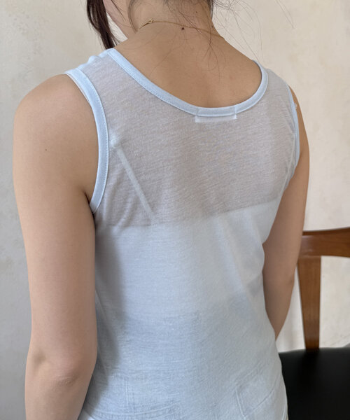 DouDou(ドゥドゥ)の「【WEB限定】セットTEE(Tシャツ/カットソー・レディース・オフホワイト/ライトグレー・FREE)」の14枚目の写真