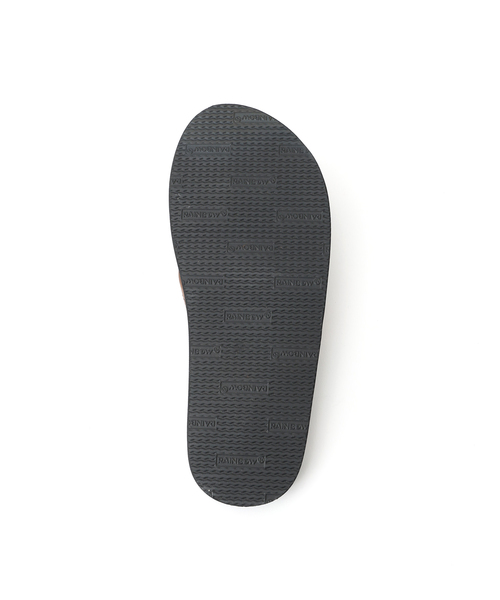 RAINBOW SANDALS(レインボーサンダル)の「【RAINBOW SANDAL/レインボーサンダル】別注 302 ダブル レイヤー(サンダル・メンズ・ブラック・LARGE/MEDIUM/SMALL)」の7枚目の写真