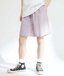 MA Firsthand/マ ファーストハンド BASIC LOGO STRIPE SHORT PANTS / ベーシックロゴストライプショーツ