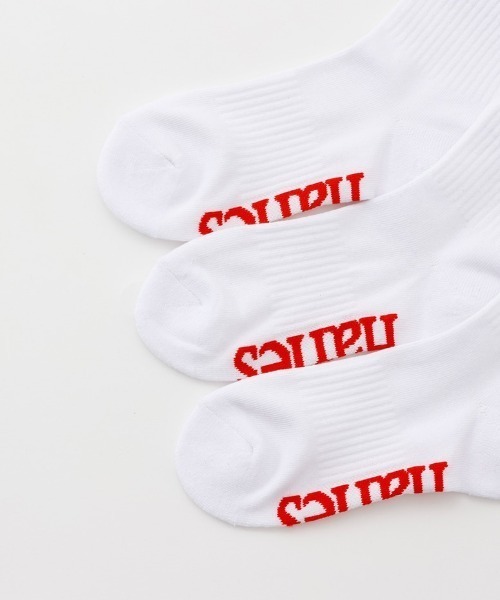 HANES（ヘインズ）の「HANES/ヘインズ ソックス QUARTER LENGTH SOCKS 3足組 クォーターレングス HMSCB201（ソックス/靴下・メンズ・ブラック/ホワイト・M/S）」の12枚目の写真