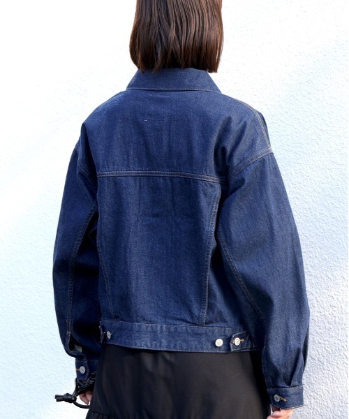 SOMETHING（サムシング）の「【SOMETHING】「WEB限定」デニムジャケット（デニムジャケット・レディース・ノンウォッシュ・フリー）」の13枚目の写真