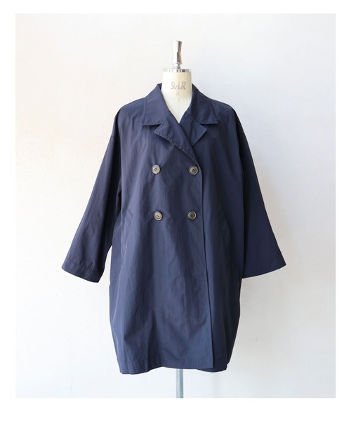 cawaii（カワイイ）の「定番デザインの軽やかライトコート（トレンチコート・レディース・ネイビー/ベージュ・FREE）」の16枚目の写真