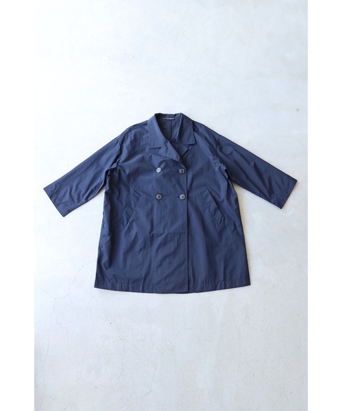 cawaii（カワイイ）の「定番デザインの軽やかライトコート（トレンチコート・レディース・ネイビー/ベージュ・FREE）」の19枚目の写真