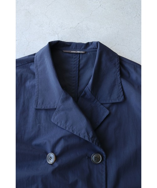 cawaii（カワイイ）の「定番デザインの軽やかライトコート（トレンチコート・レディース・ネイビー/ベージュ・FREE）」の20枚目の写真