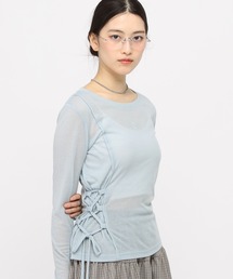 3.3 Field Trip／サイドレースアップロングスリーブ